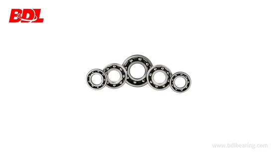 Open Metric Thin-Wall Radial Single Row Deep Groove Ball Bearing for Model Toys Robots Remote Control Cars Motors Pumps Agricultural Machine